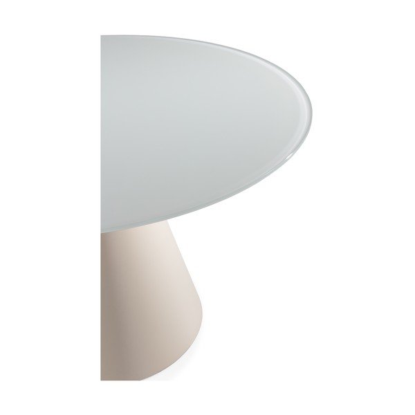 Ümmargune söögilaud klaasist pealispinnaga ø 120 cm Vida - MOME-image-3