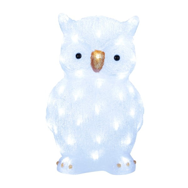 Svítící dekorace Owl, výška 43 cm