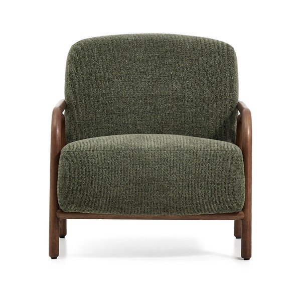 Tumeroheline šenillist tugitool Sylo - Kave Home-image-2