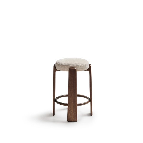 Beež saarepuidust baaritool (istme kõrgus 75 cm) Granite - Kave Home-image-2