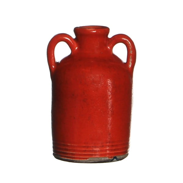 Keramická váza Sil Red, 14x7.5 cm