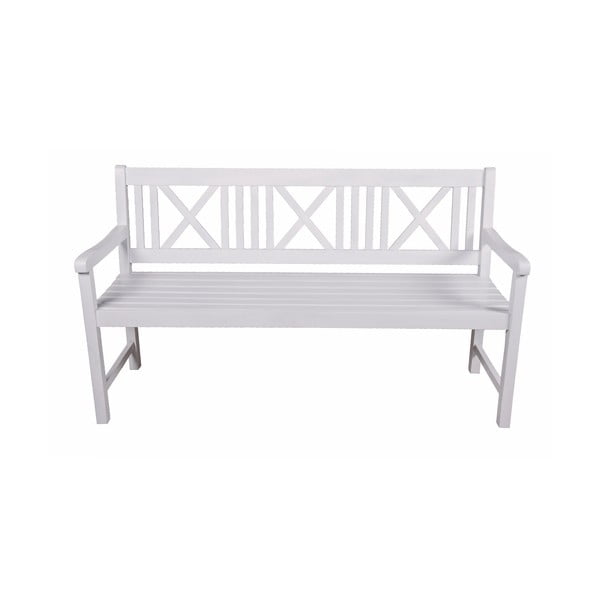 Valge puidust aiapink Malmö - Garden Pleasure-image-1