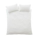 Helehall perkal-puuvillane voodipesu 135x200 cm Seersucker Woven Stripe - Bianca