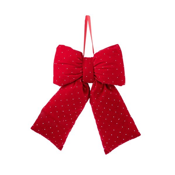 Riidest rippuv jõulukaunistus 28 cm Ribbon - Brandani