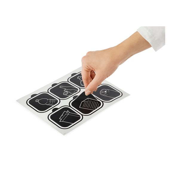 Ringlussevõetud plastist prügikast 25 L Twist - Rotho-image-4