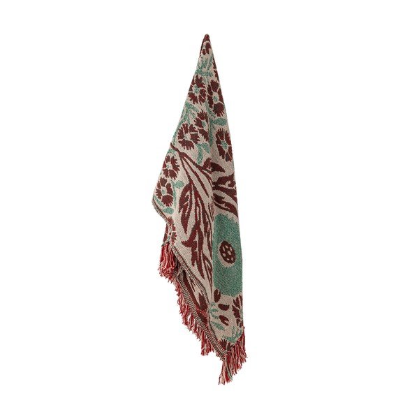 Taaskasutatud puuvillane pleed, 130x160 cm Jangal – Bloomingville-image-3