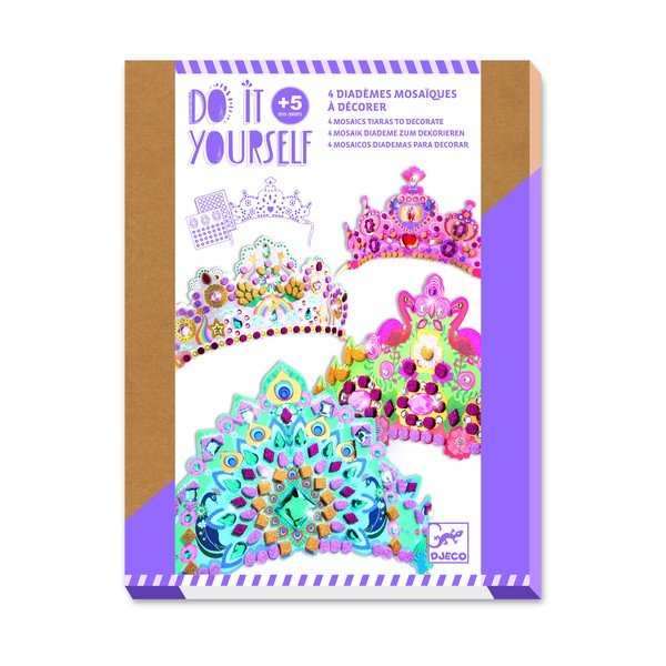 Komplekt 4 printsessi krooni valmistamiseks - Djeco-image-2