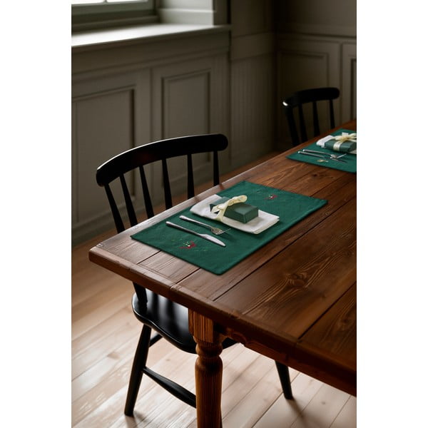 Jõulumotiiviga puuvillaseguga linik 30x43 cm Christmas Fable - JUNA-image-3