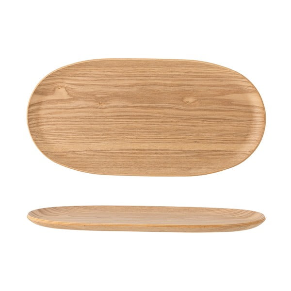 Dekoratiivne tammepuidust kandik 15x31 cm Leyton - Bloomingville-image-3