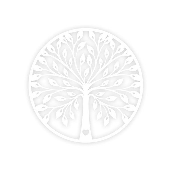 Valge seina kaunistamise puu - Evila Originals