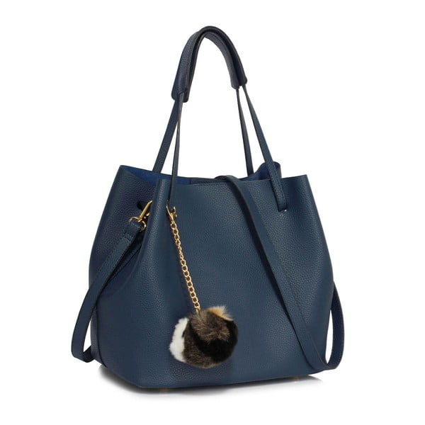 Modrá kabelka L&S Bags Vesinet