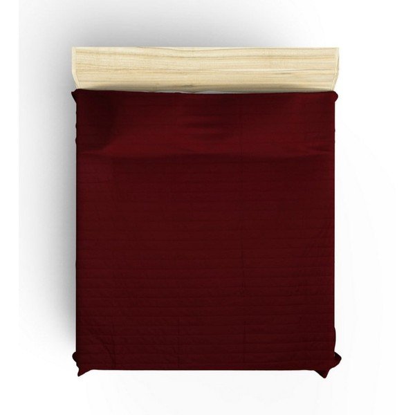 Burgundiapunane tikitud voodikate, 220 x 240 cm Monart - Mijolnir-image-2