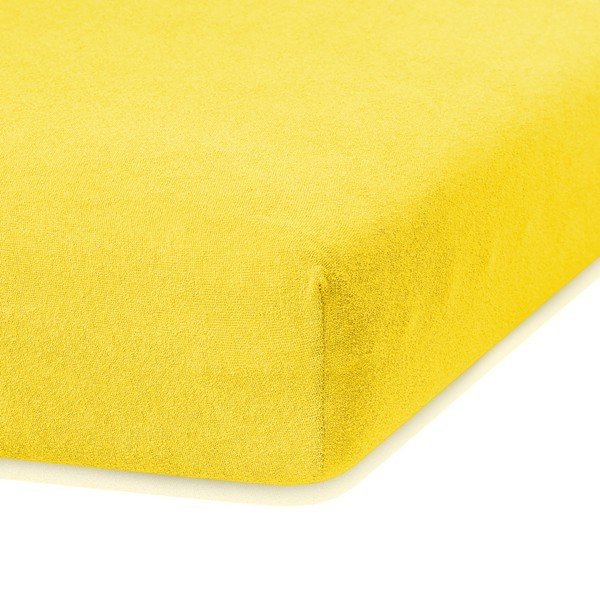 Kollane elastne lina kaheinimesevoodile Siesta, 220/240 x 220 cm Ruby - AmeliaHome-image-1