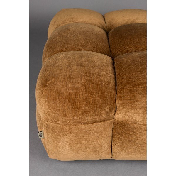 Pruun sametist jalatugi Hackman - Dutchbone-image-3