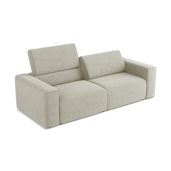 Beež modulaarne diivan 224 cm Kalea - Makamii-image-1