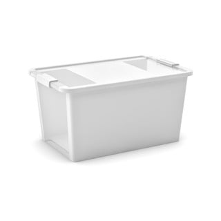 Valge kaanega hoiukast 55x35x28 cm Bi-Box L - KIS