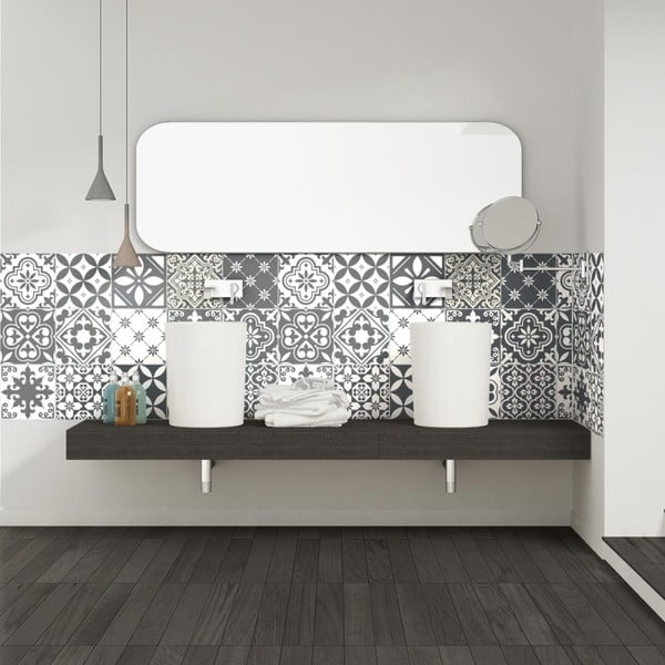 15 kleebise komplekt Wal, 10 x 10 cm - Ambiance-image-1