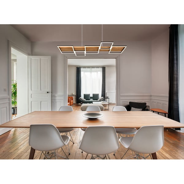 Must dimmerdatav LED rippvalgusti Harper - Trio-image-1