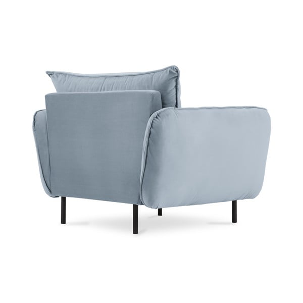 Helesinine sametne tugitool Vienna - Cosmopolitan Design-image-3