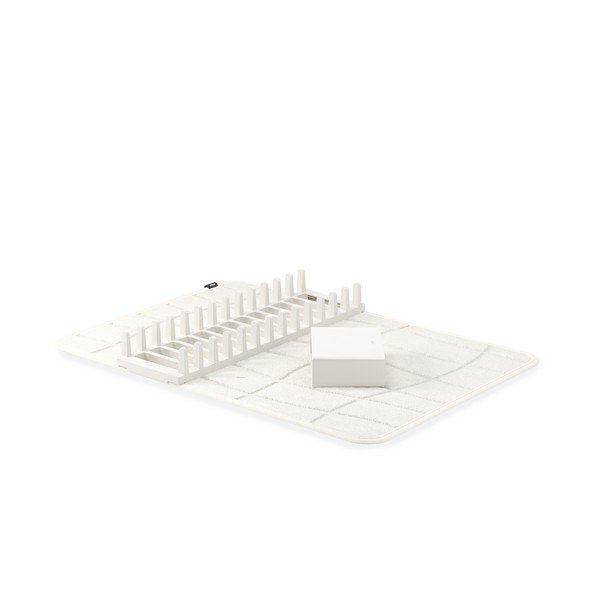 Beež plastmassist nõudekuivatusrest 61x43 cm Udry - Umbra