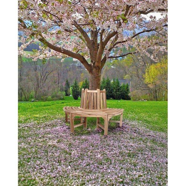 Pruun puidust aiapink Java – Garden Pleasure-image-1