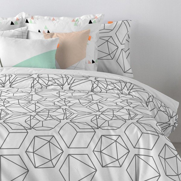 Puuvillane padjapüür, 60 x 60 cm Jewel - Blanc-image-1