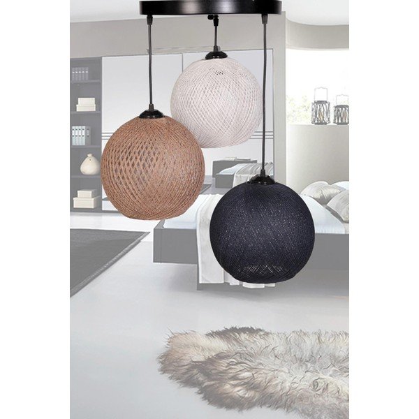 Ripplamp 22x33 cm Rope 3 - Magenta Home-image-1