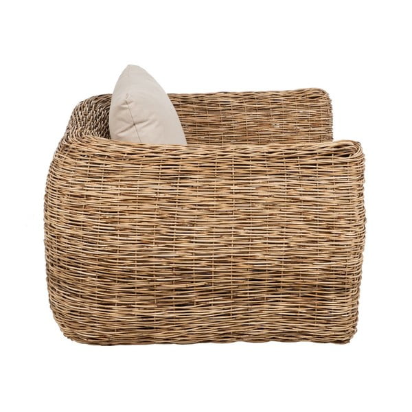 Valge kattega punutud tugitool - Ixia-image-2