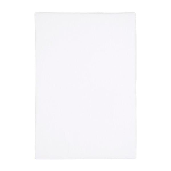 Bílé prostěradlo Walra Jersey, 190 x 220 cm