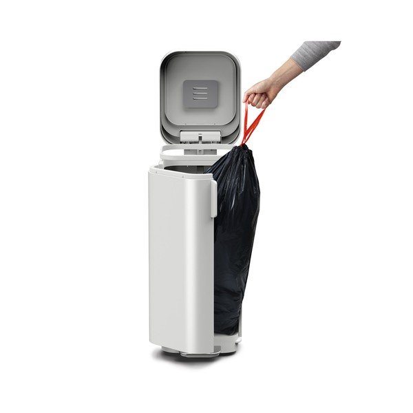 Beež pedaaliga terasest prügikast 40 l Porta - Joseph Joseph-image-3