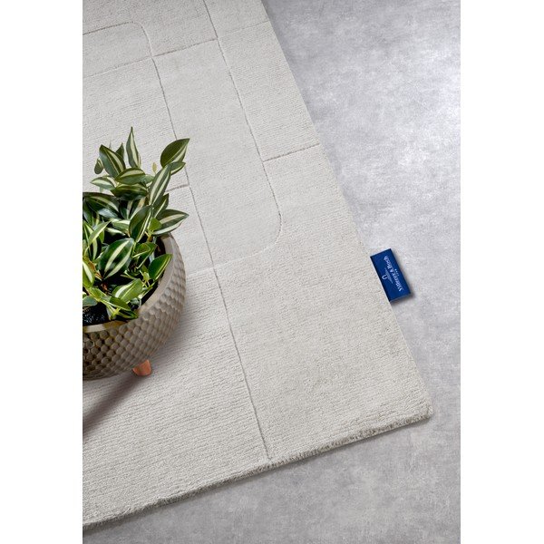 Kreem käsitsi kootud villane koridorivaip 80x250 cm Charlotte - Villeroy&Boch-image-2