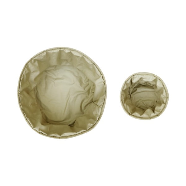 Helerohelised laste hoiukastid 2 tk ø 30x20 cm Bambie Olive - Lorena Canals-image-3