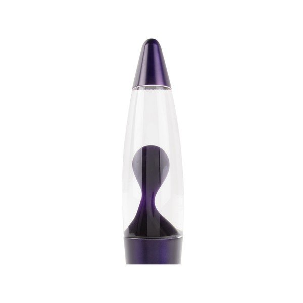 Lilla klaasist laavalamp (kõrgus 35,5 cm) Funky Rocket Lava - Leitmotiv-image-3