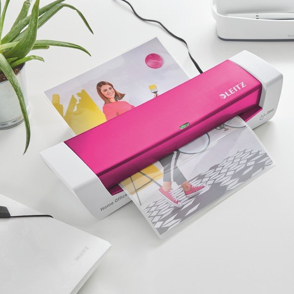Roosa kodukontori lamineerija, A4 iLam Home Office - Leitz-image-1