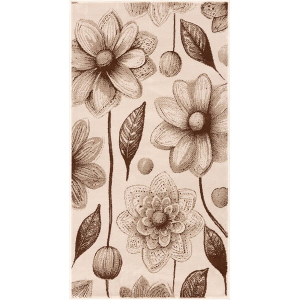 Beež laste vaip 80x150 cm Daisies Dark Beige - FD