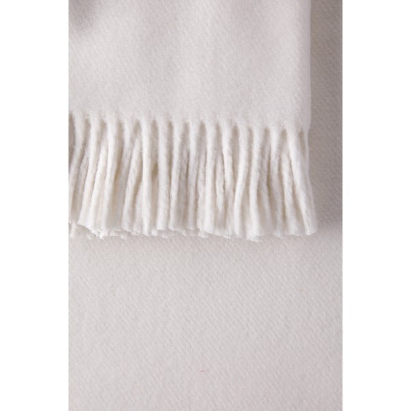 Kreemjas ruuduline puuvillane alusmaterjal, 140 x 180 cm Plain - Euromant-image-2