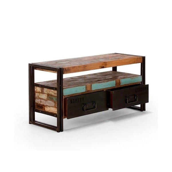 Televizní stolek z recyklovaného dřeva SOB Ontario