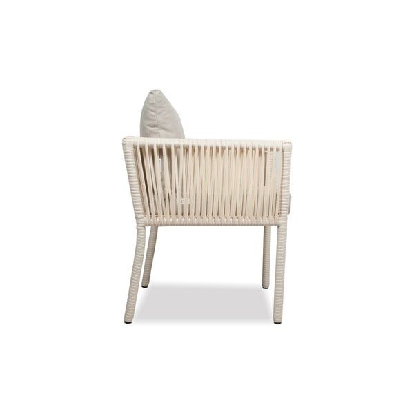 Beež kunstlikust rotangist aiamööbli komplekt 8-le Vera 200 - Floriane Garden-image-3