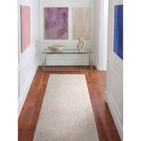 Elevandiluu värvi käsitsi kootud bukleekangast vaip 80x200 cm Notting Hill Portobello – Ted Baker-image-1