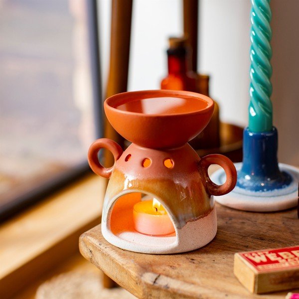 Aromalampa terrakotta Bohemian Home Mojave - Sass & Belle-image-1