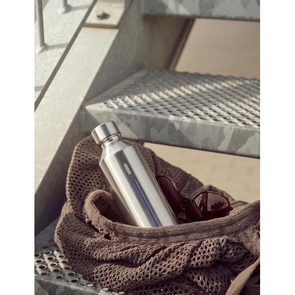 Roostevabast terasest hõbedane pudel soodaautomaadil Brus - Stelton-image-4