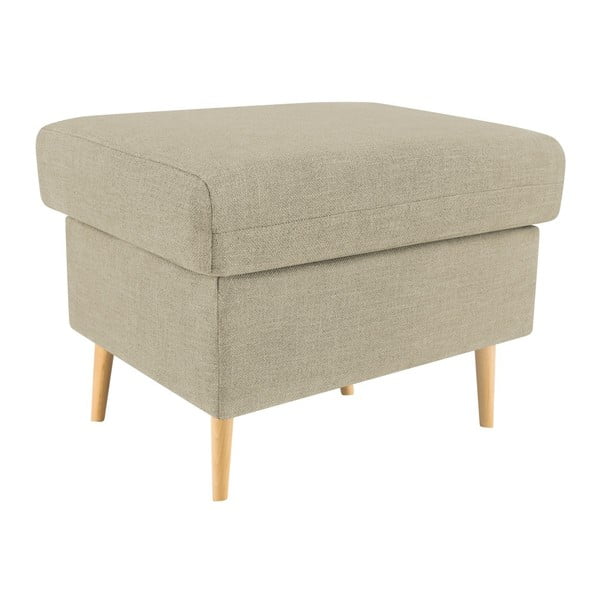 Béžová podnožka Mazzini Sofas Iris-image-3
