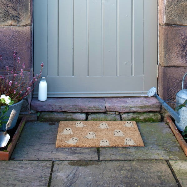 Kookoskiududest uksematt 40x60 cm Ghost - Artsy Doormats-image-4