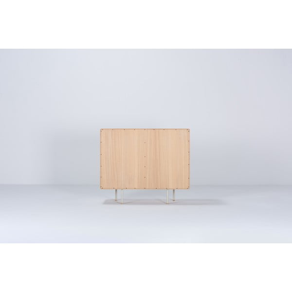 Valge tammepuust kummut Fina - Gazzda-image-4