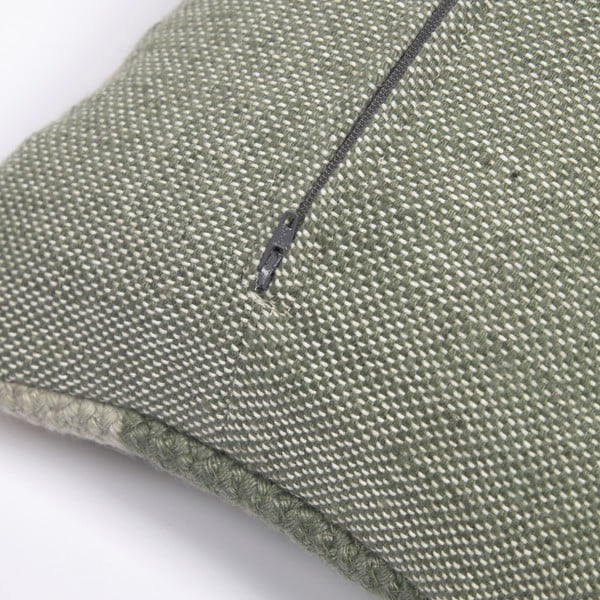 Roheline padjapüür taaskasutatud plastist, 30 x 50 cm. Leeith - Kave Home-image-2