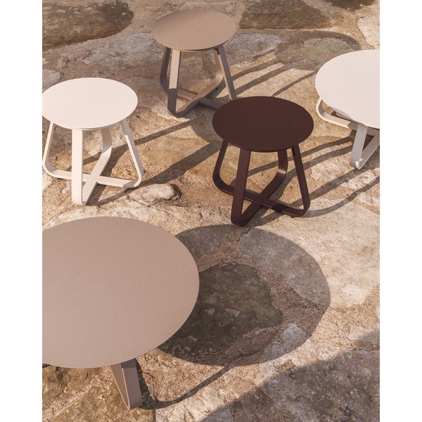 Metallist ümmargune aialaud ø 48 cm Tamaris - Kave Home-image-1