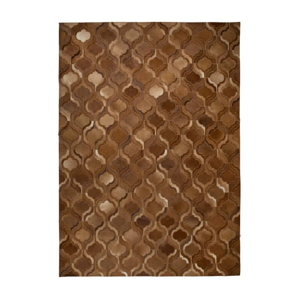 Světle hnědý ručně vyráběný koberec Dutchbone Bawang, 170 x 240 cm