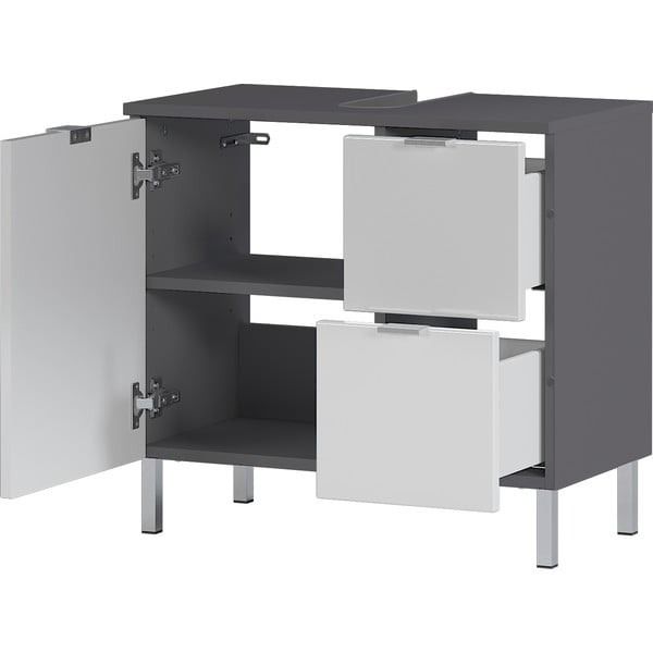 Valge-hall kapi pesemisaluse all 60x56 cm Mauresa - Germania-image-3