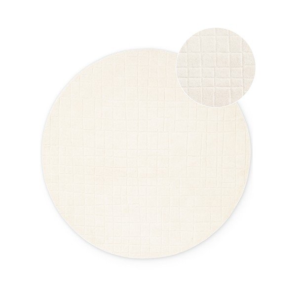 Kreemikas ümmargune villane vaip ø 200 cm Kenso - Villeroy&Boch