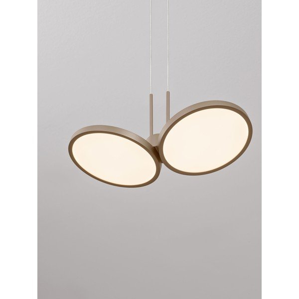 Alumiiniumist hämardatav LED-ripatslamp mattkuldses värvitoonis, läbimõõduga 32,5 cm Vea - Nova Luce-image-2